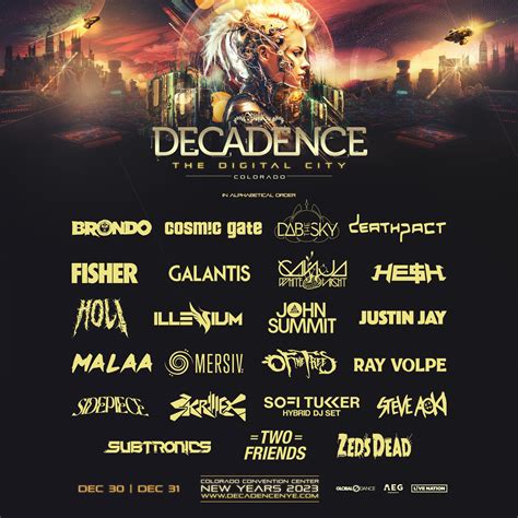 denver lineup.